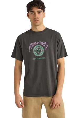 Universal Sound Vintage Short Sleeve T-Shirt Vintage Black