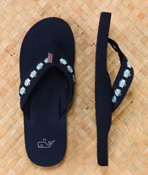 Vineyard Vines Martha's Vineyard Signs Flip Flops