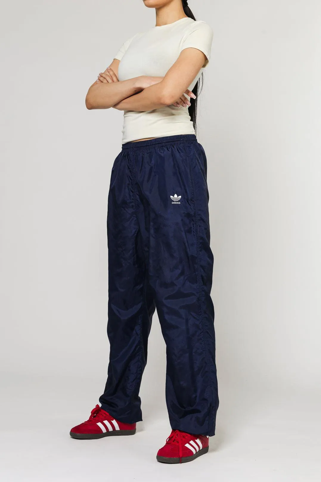 Vintage Adidas Windbreaker Pants - M Frankie