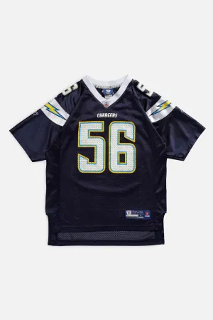 Vintage LA Chargers NFL Jersey - S Frankie