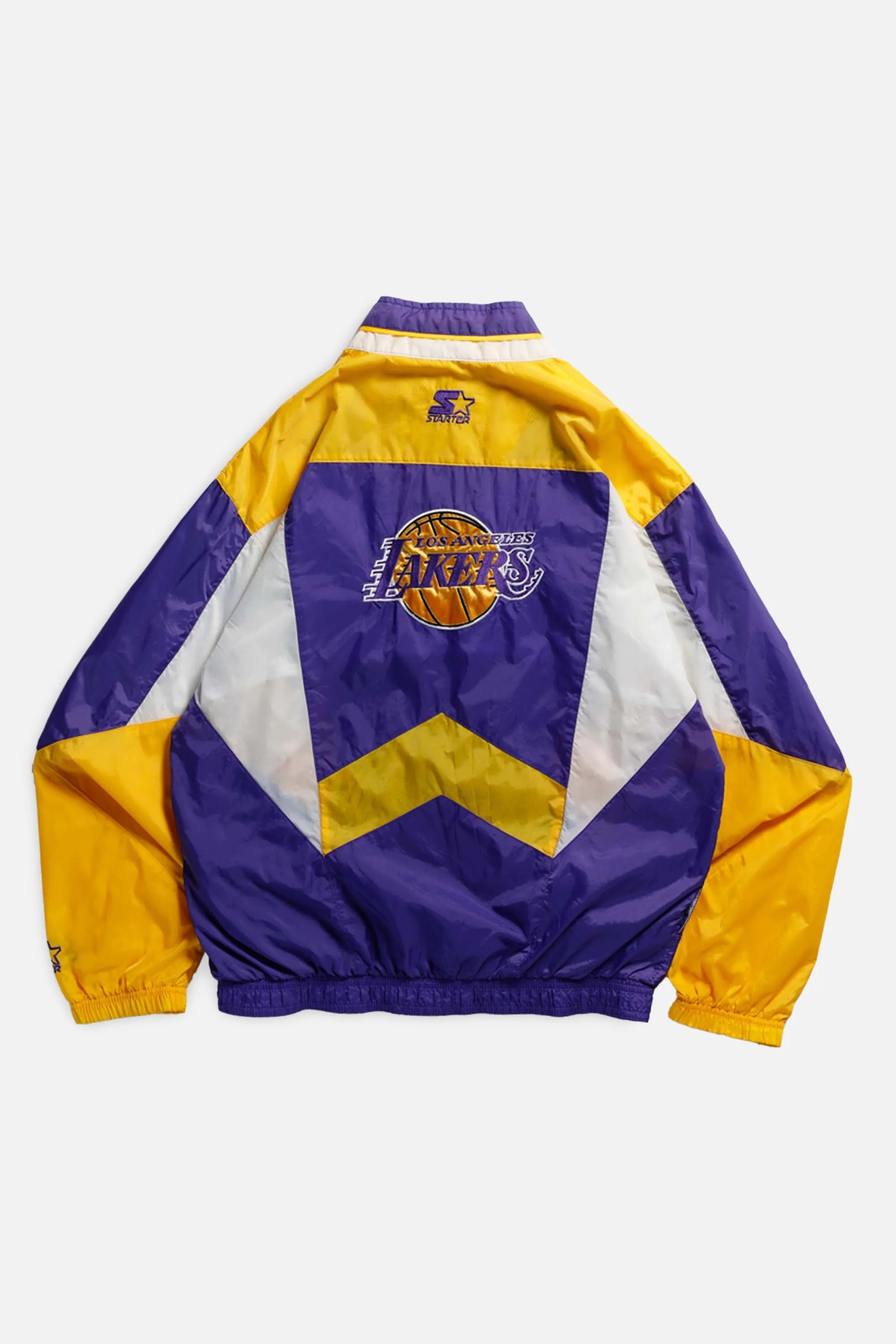 Vintage LA Lakers NBA Starter Windbreaker Jacket - M Frankie