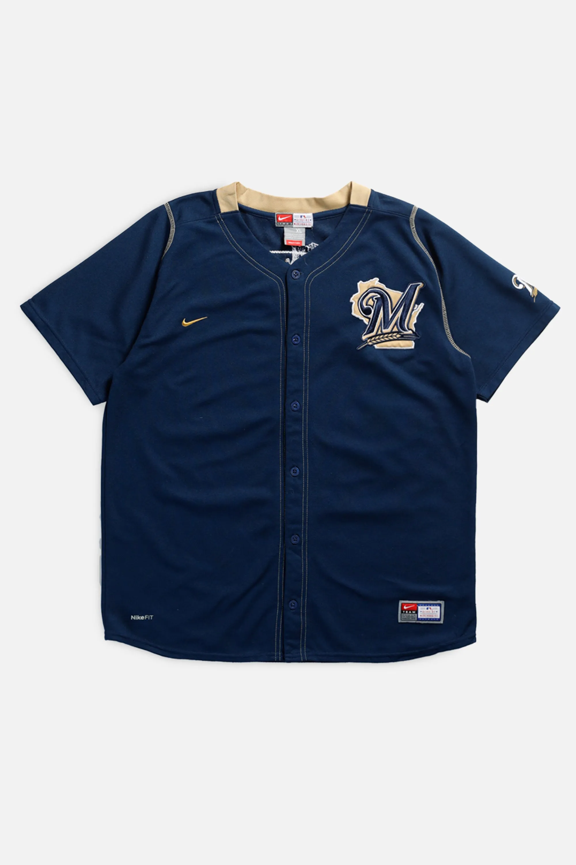 Vintage Milwaukee Brewers MLB Jersey - M Frankie