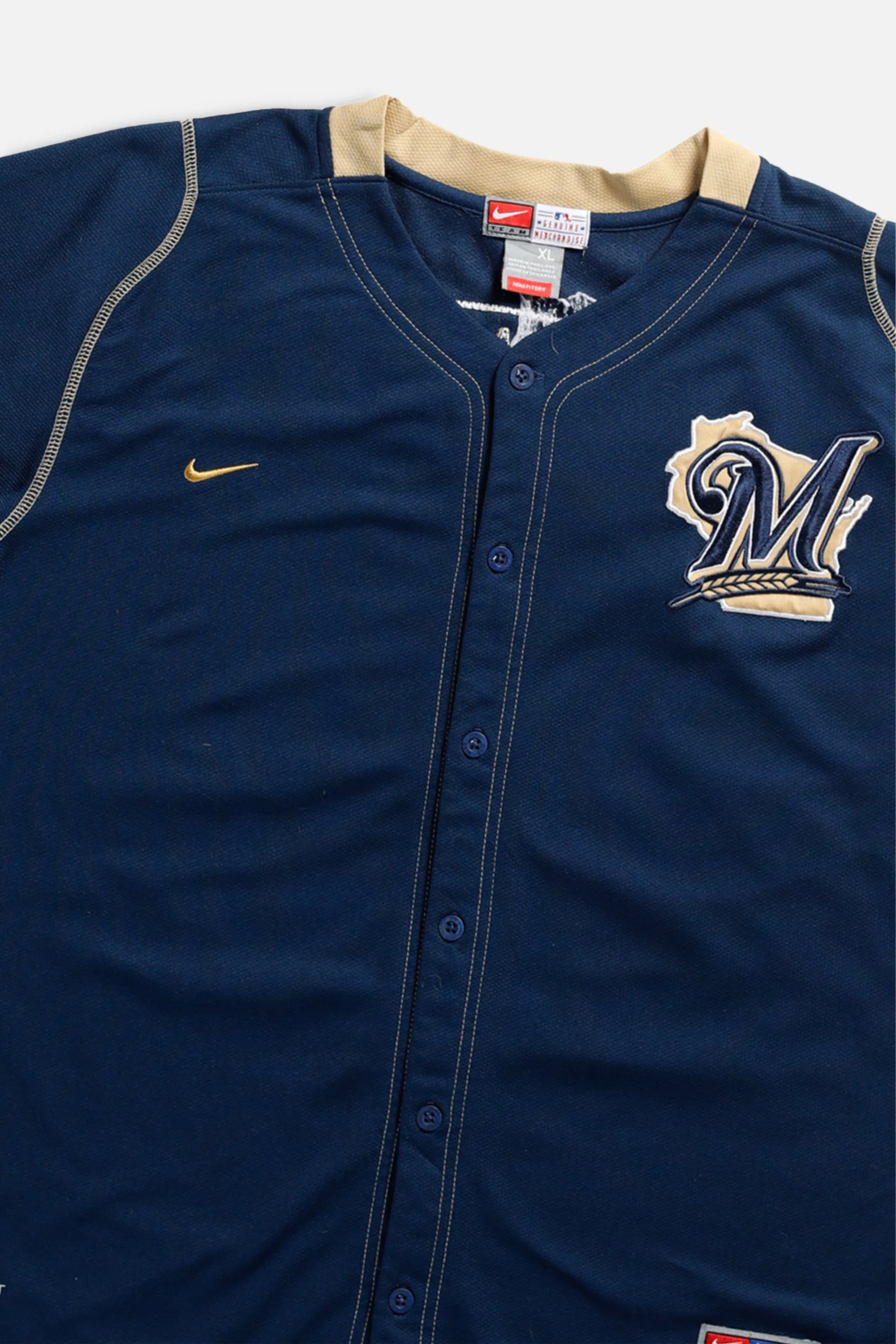Vintage Milwaukee Brewers MLB Jersey - M Frankie