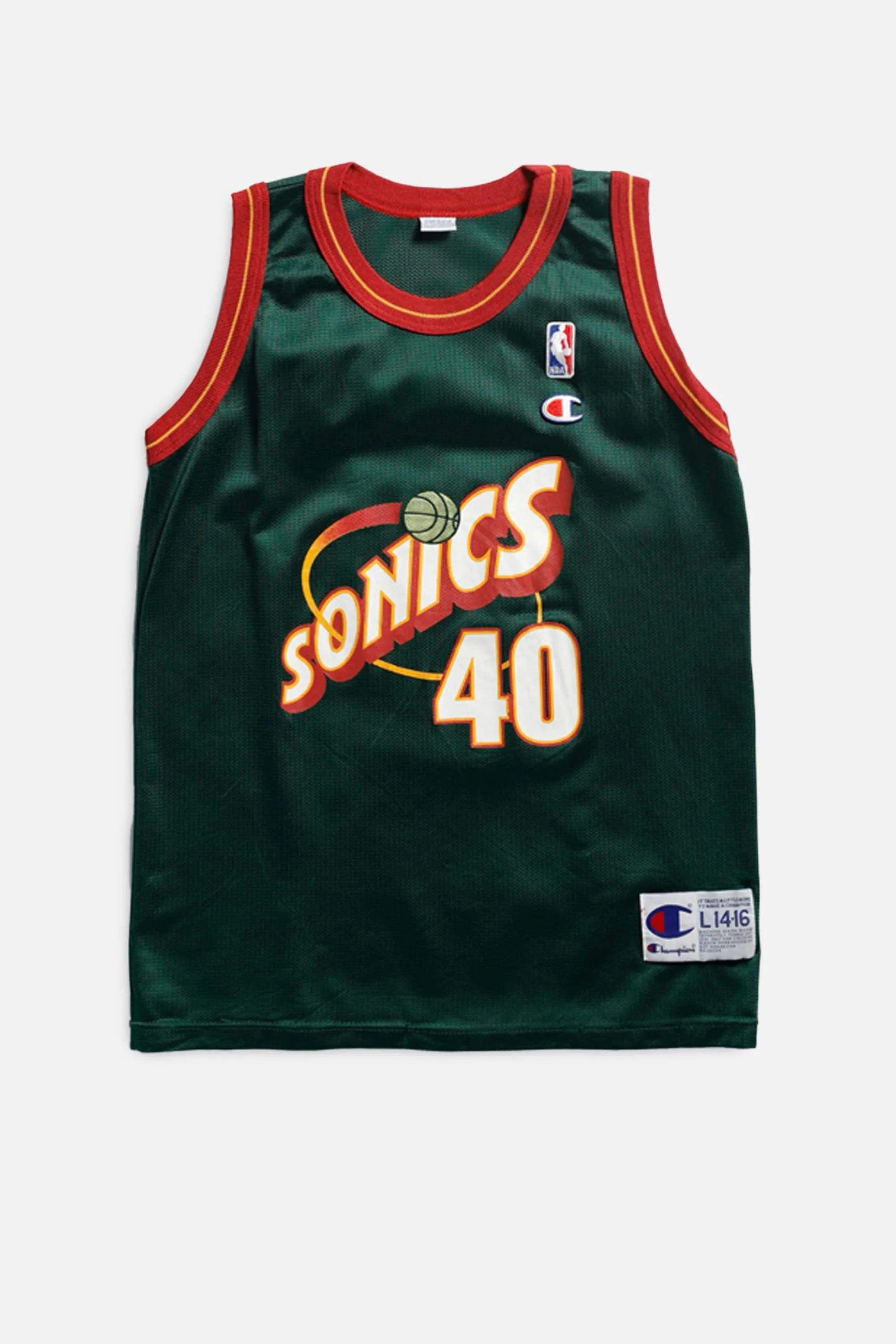 Vintage Sonics NBA Jersey - XS Frankie