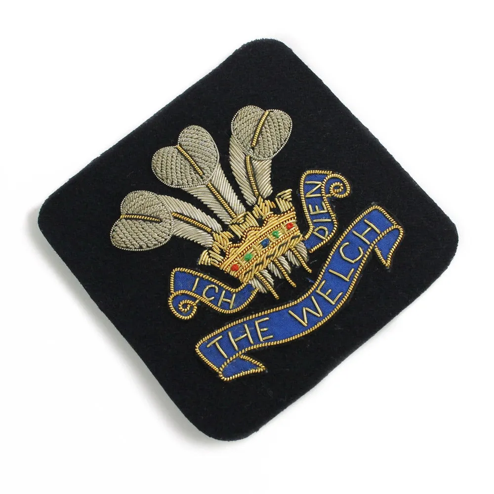 WELCH REGIMENT BLAZER BADGE Silvermans
