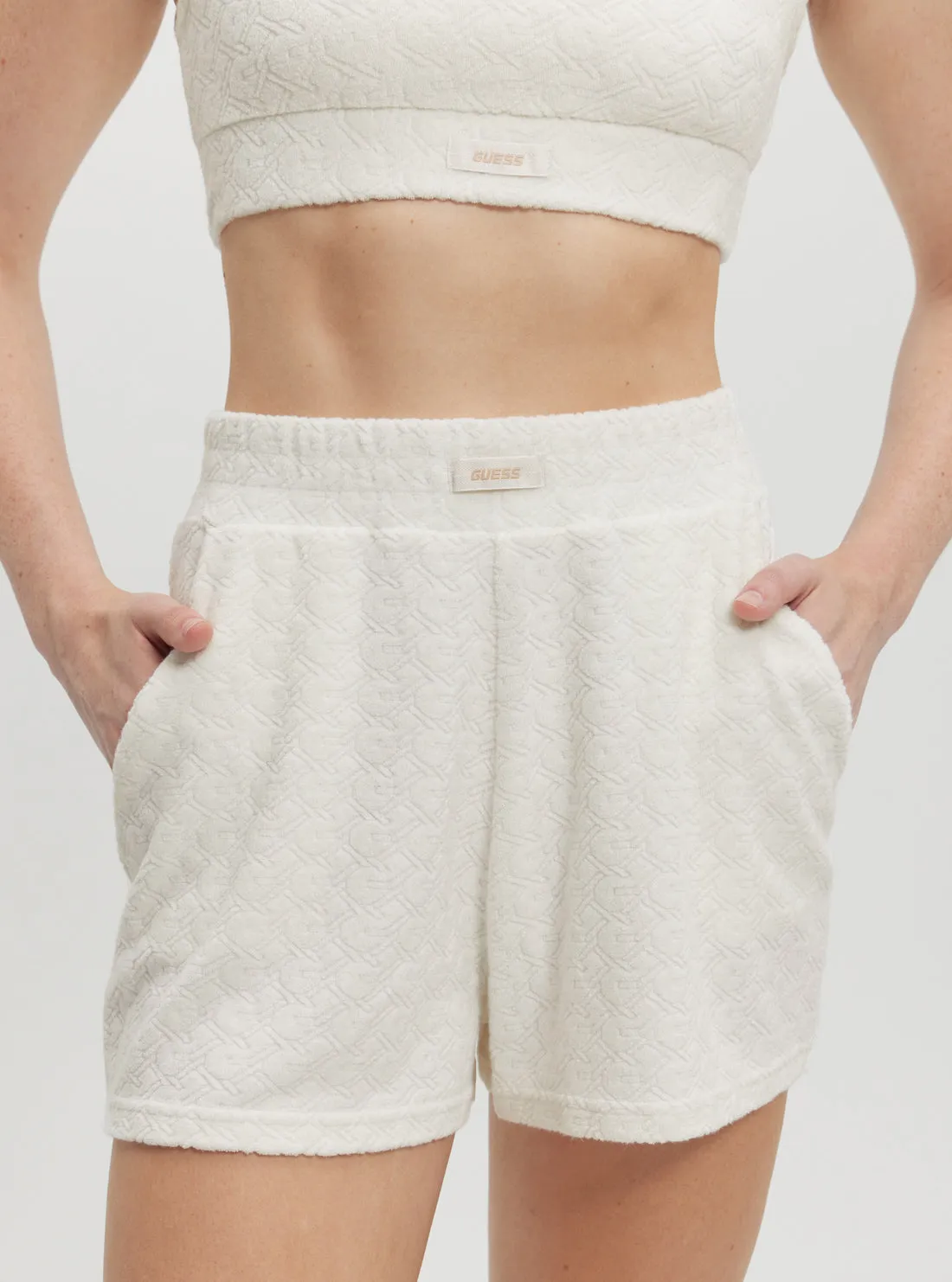 White Lola Active Short Guess