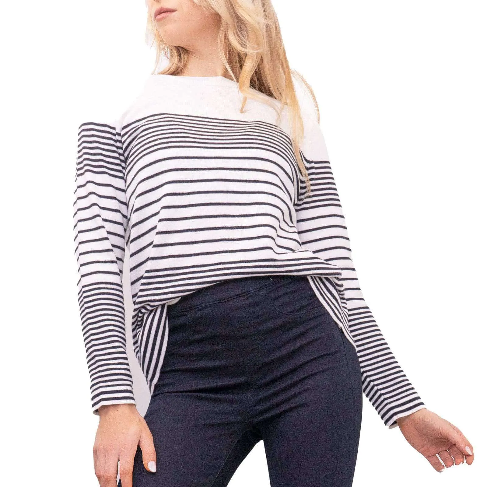 White Stuff Jade Crop Blue Skinny Jeans