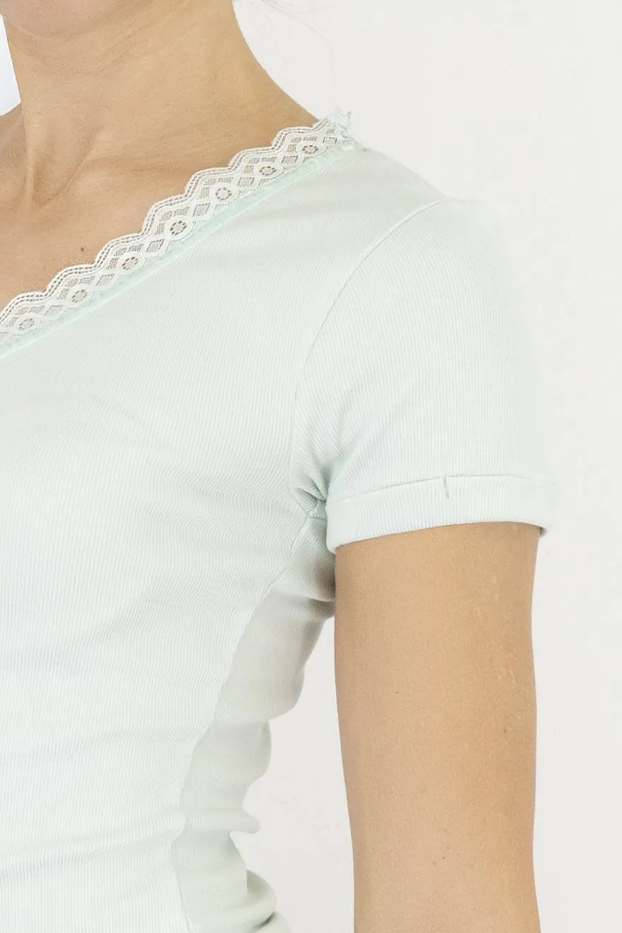 White Stuff Night Owl Short Sleeve Pyjama Tops
