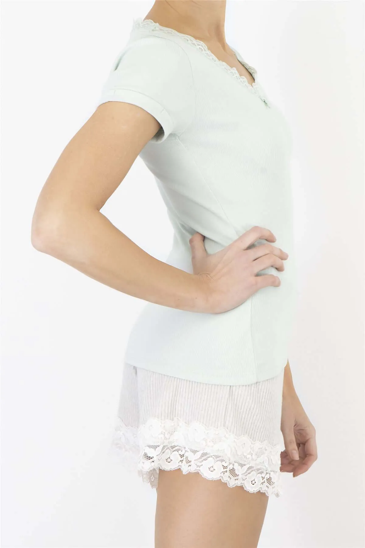 White Stuff Night Owl Short Sleeve Pyjama Tops