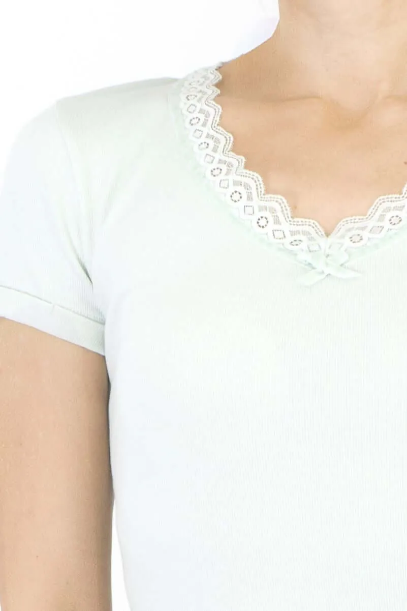 White Stuff Night Owl Short Sleeve Pyjama Tops