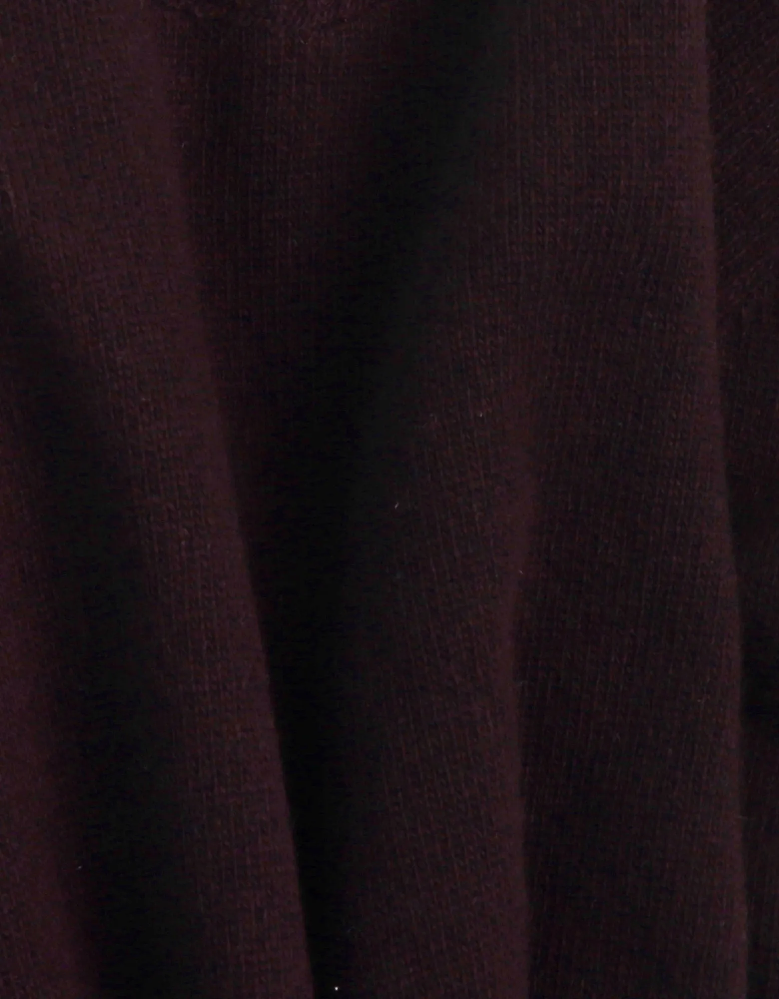 Women Classic Merino Wool Crew - Oxblood Red