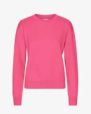 Women Classic Organic Crew - Bubblegum Pink