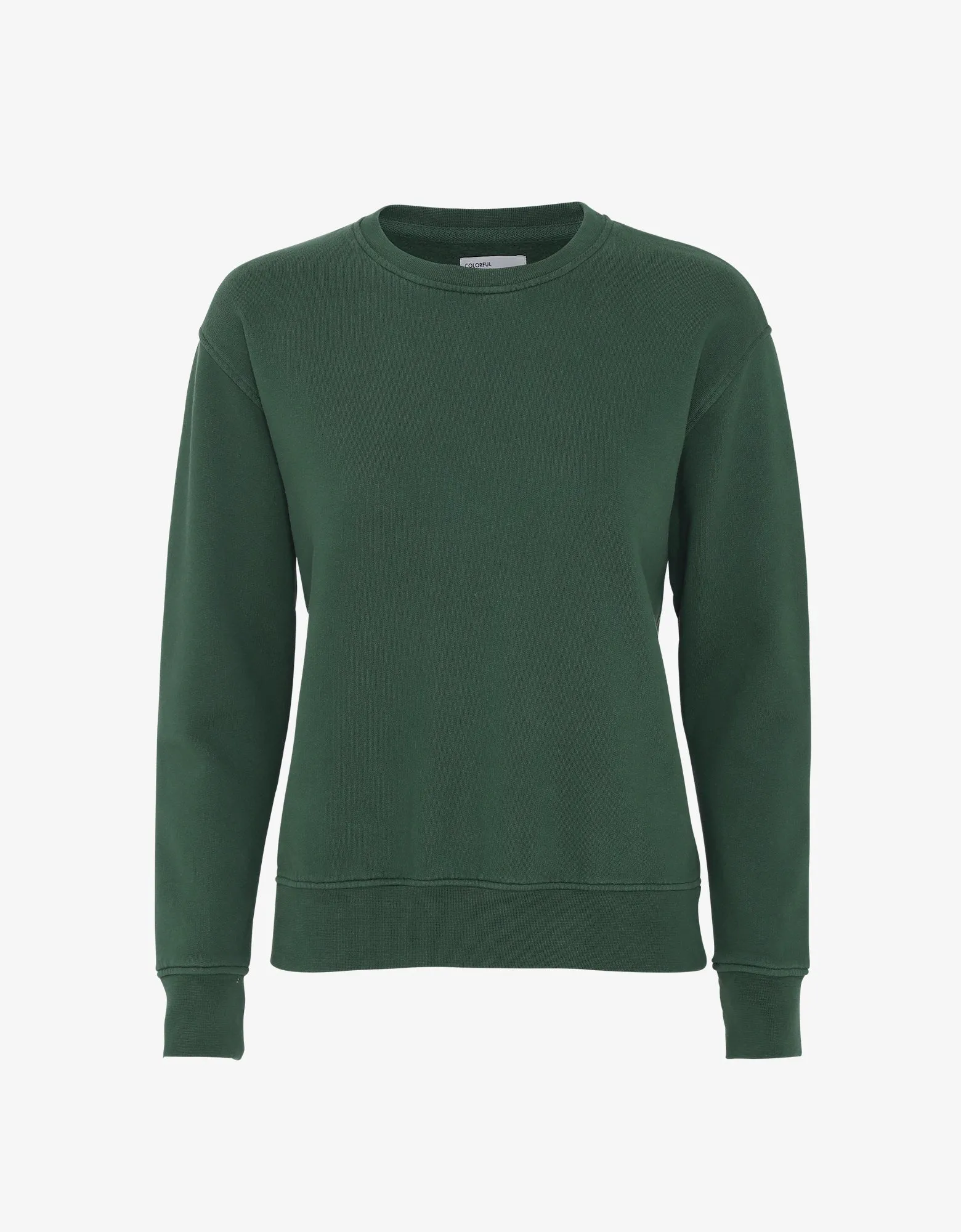 Women Classic Organic Crew - Emerald Green