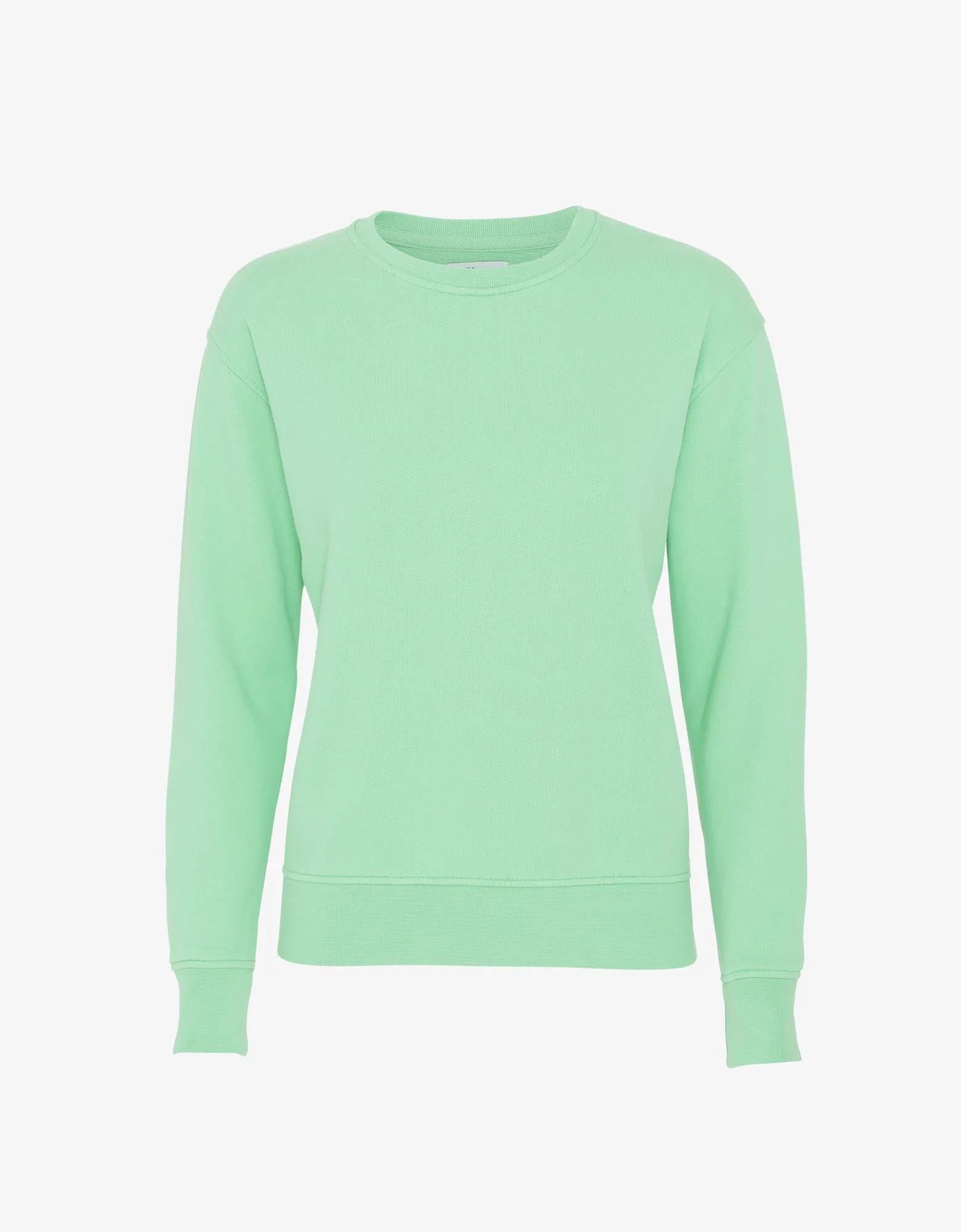 Women Classic Organic Crew - Faded Mint