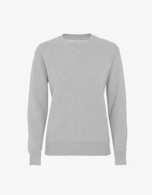 Women Classic Organic Crew - Heather Grey
