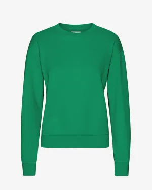 Women Classic Organic Crew - Kelly Green