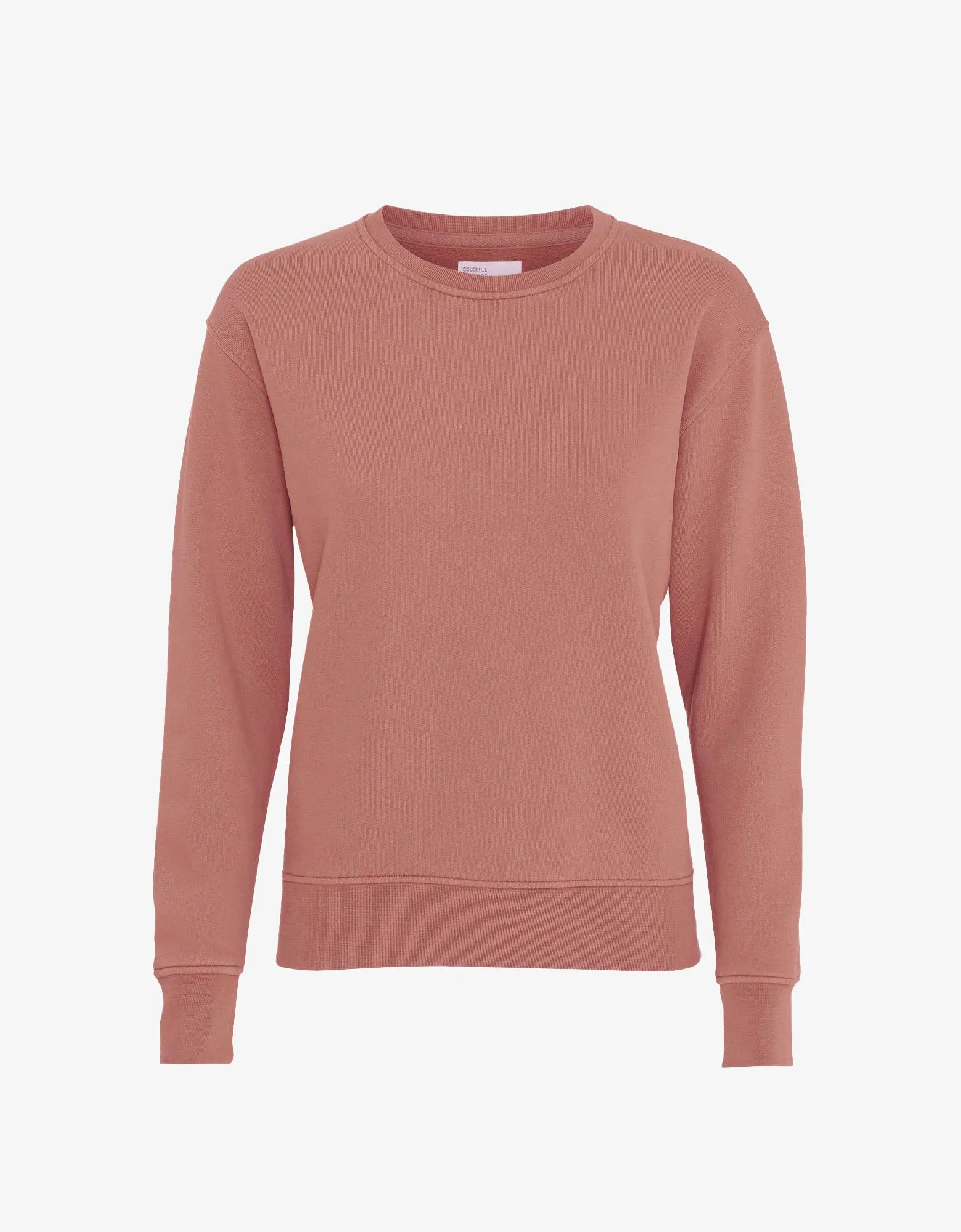 Women Classic Organic Crew - Rosewood Mist