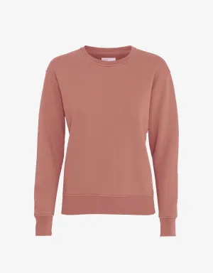 Women Classic Organic Crew - Rosewood Mist