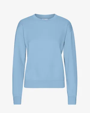 Women Classic Organic Crew - Seaside Blue