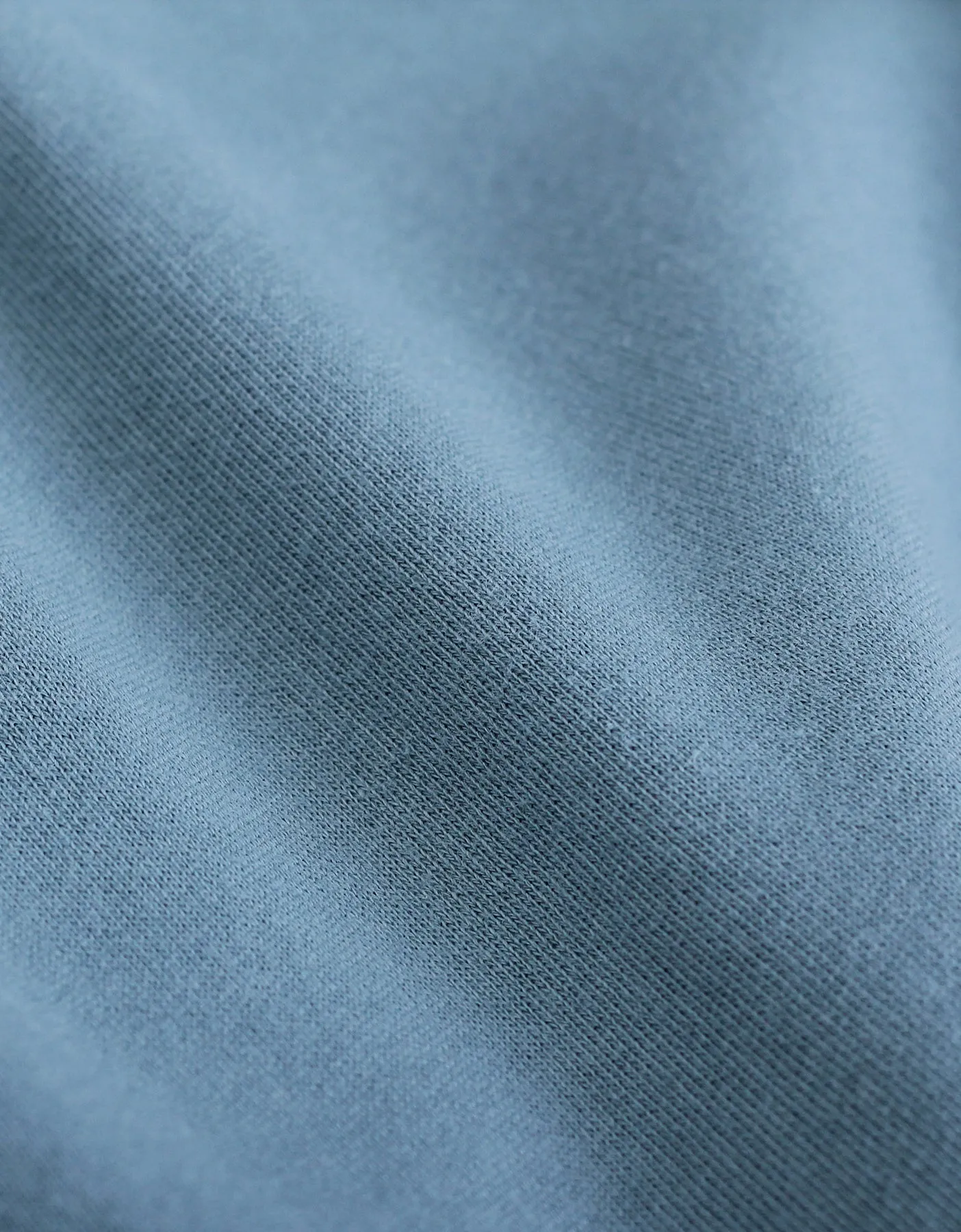 Women Classic Organic Crew - Stone Blue