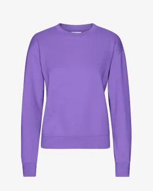 Women Classic Organic Crew - Ultra Violet