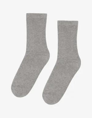 Women Classic Organic Sock - Heather Grey