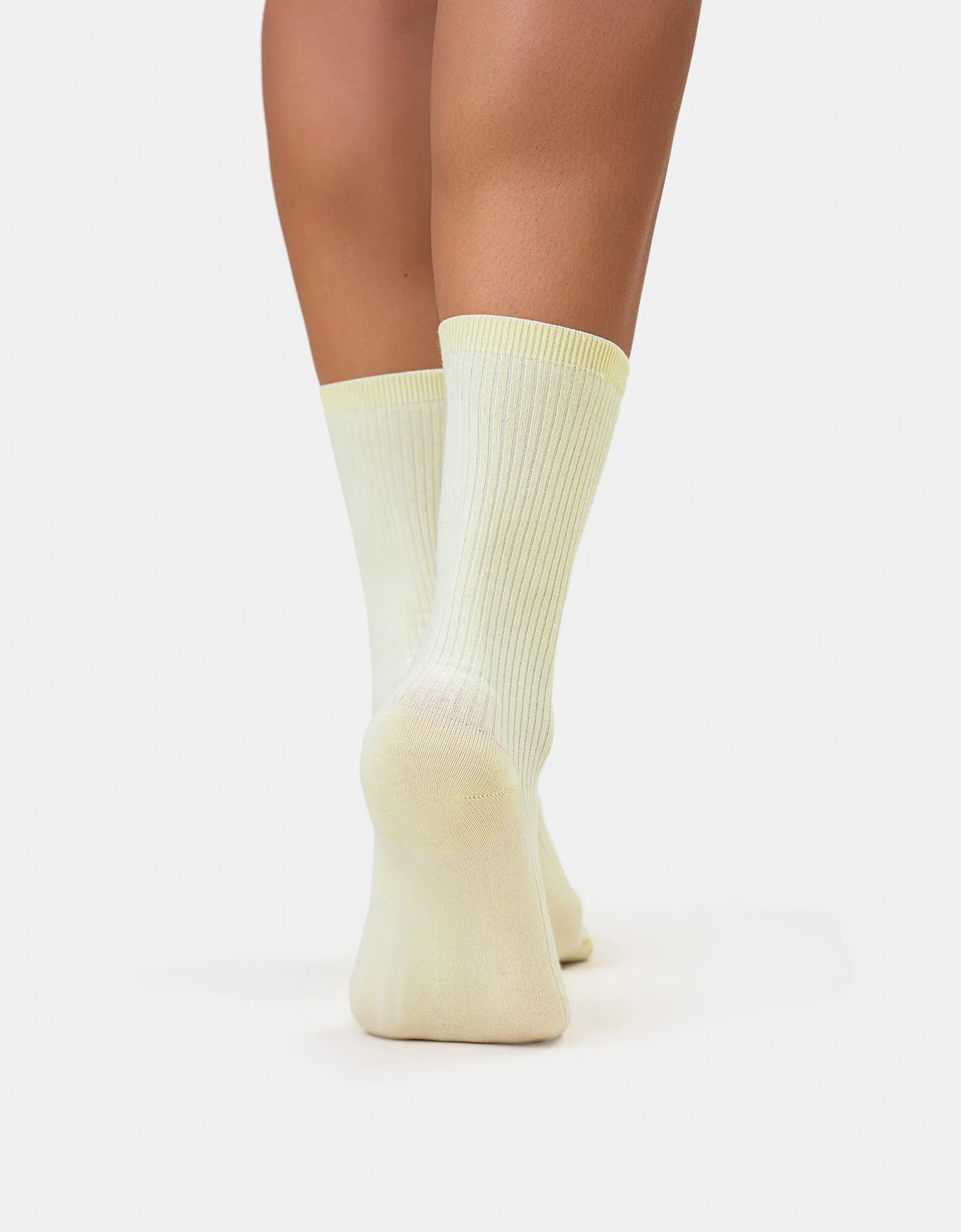 Women Classic Organic Sock - Light Aqua