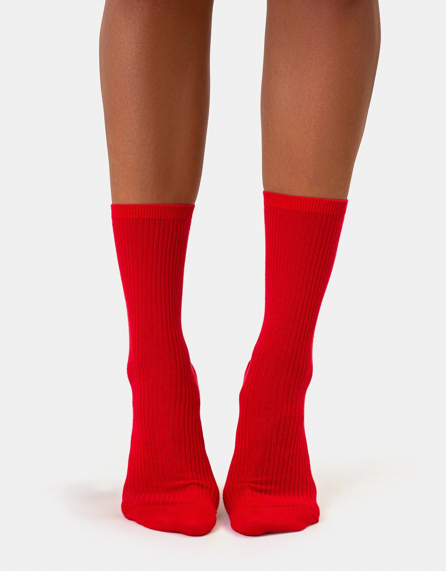 Women Classic Organic Sock - Optical White