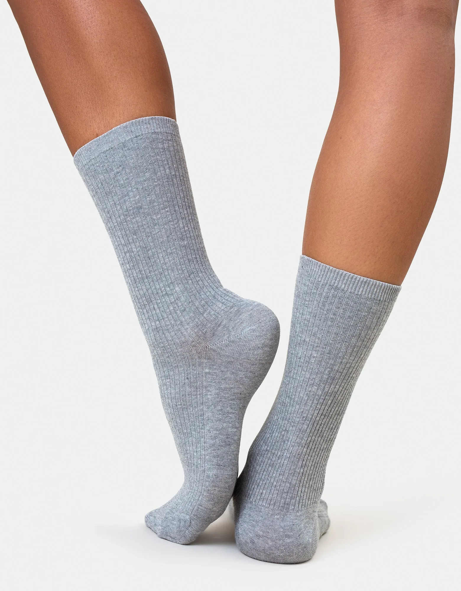 Women Classic Organic Sock - Optical White