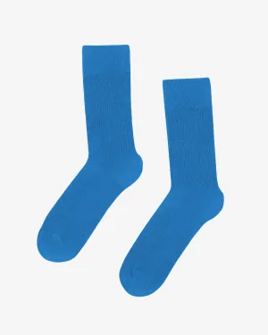 Women Classic Organic Sock - Pacific Blue