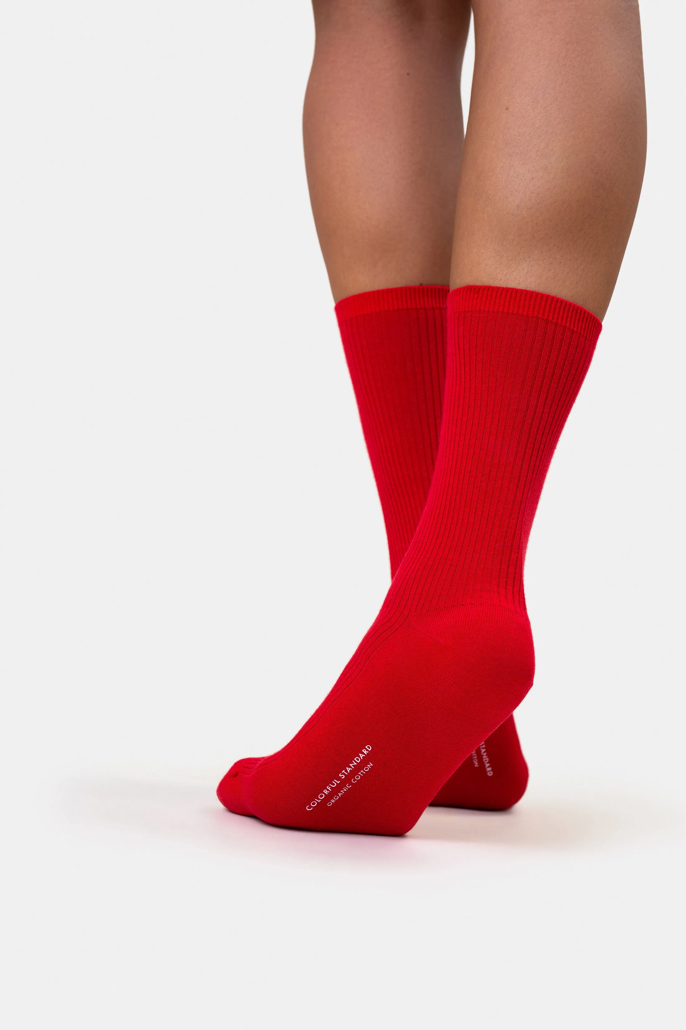 Women Classic Organic Sock - Petrol Blue