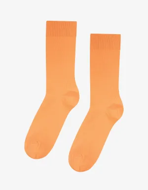 Women Classic Organic Sock - Sandstone Orange
