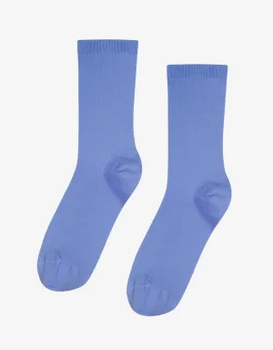 Women Classic Organic Sock - Sky Blue