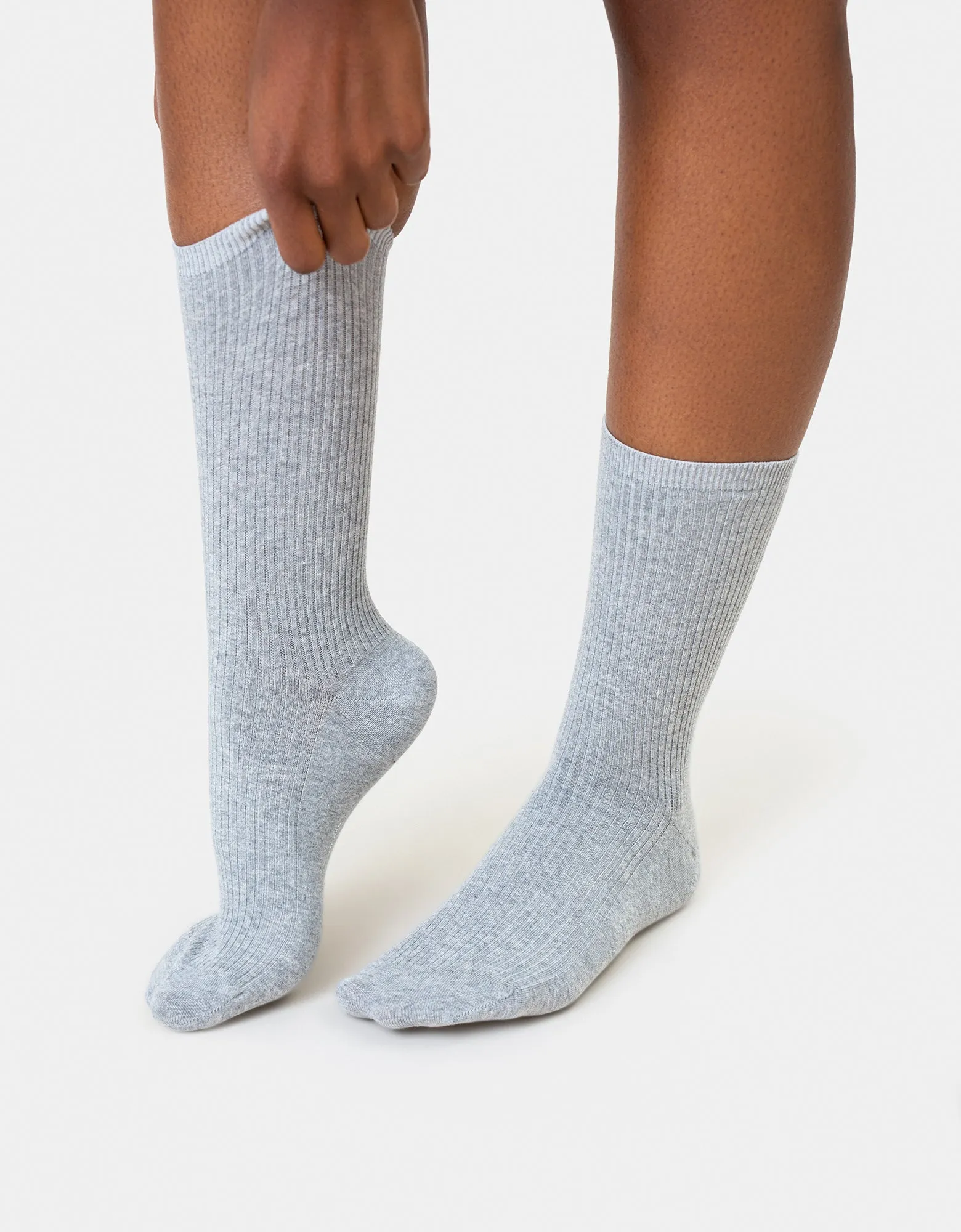 Women Classic Organic Sock - Sunny Orange