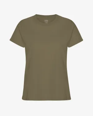 Women Light Organic Tee - Dusty Olive