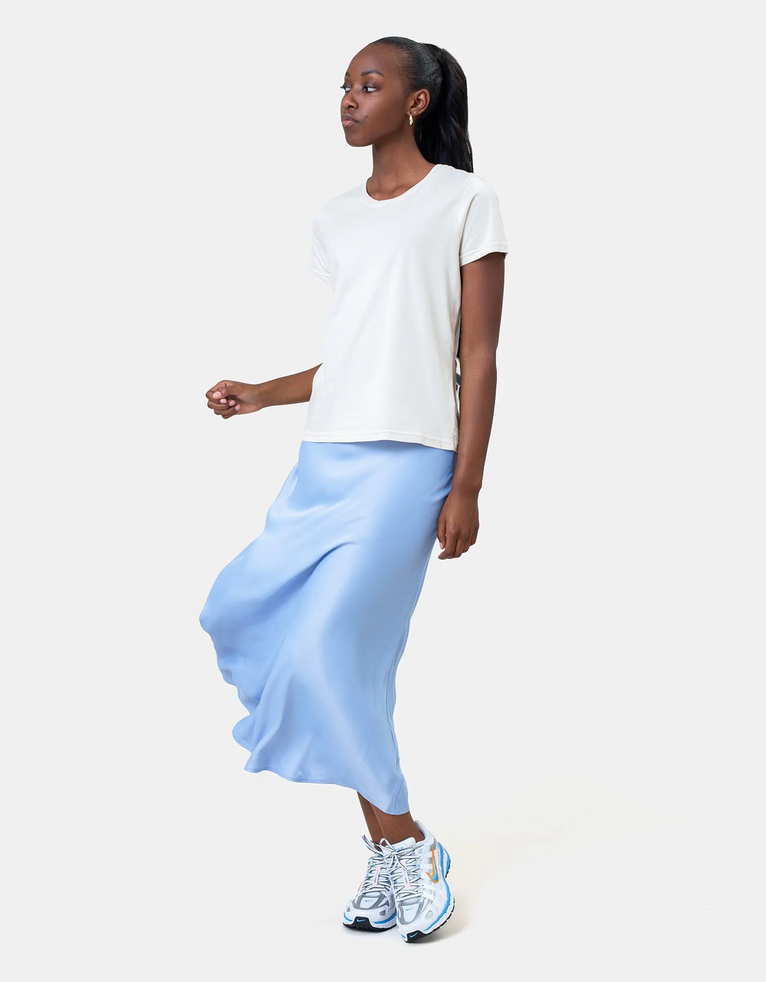 Women Light Organic Tee - Dusty Olive