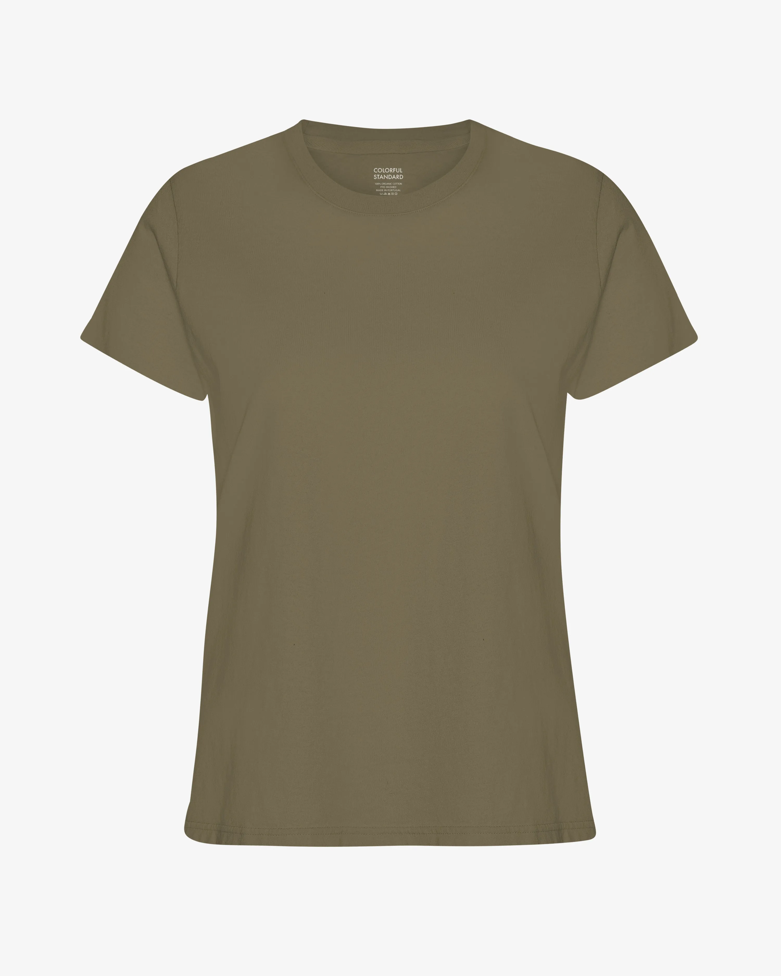 Women Light Organic Tee - Dusty Olive