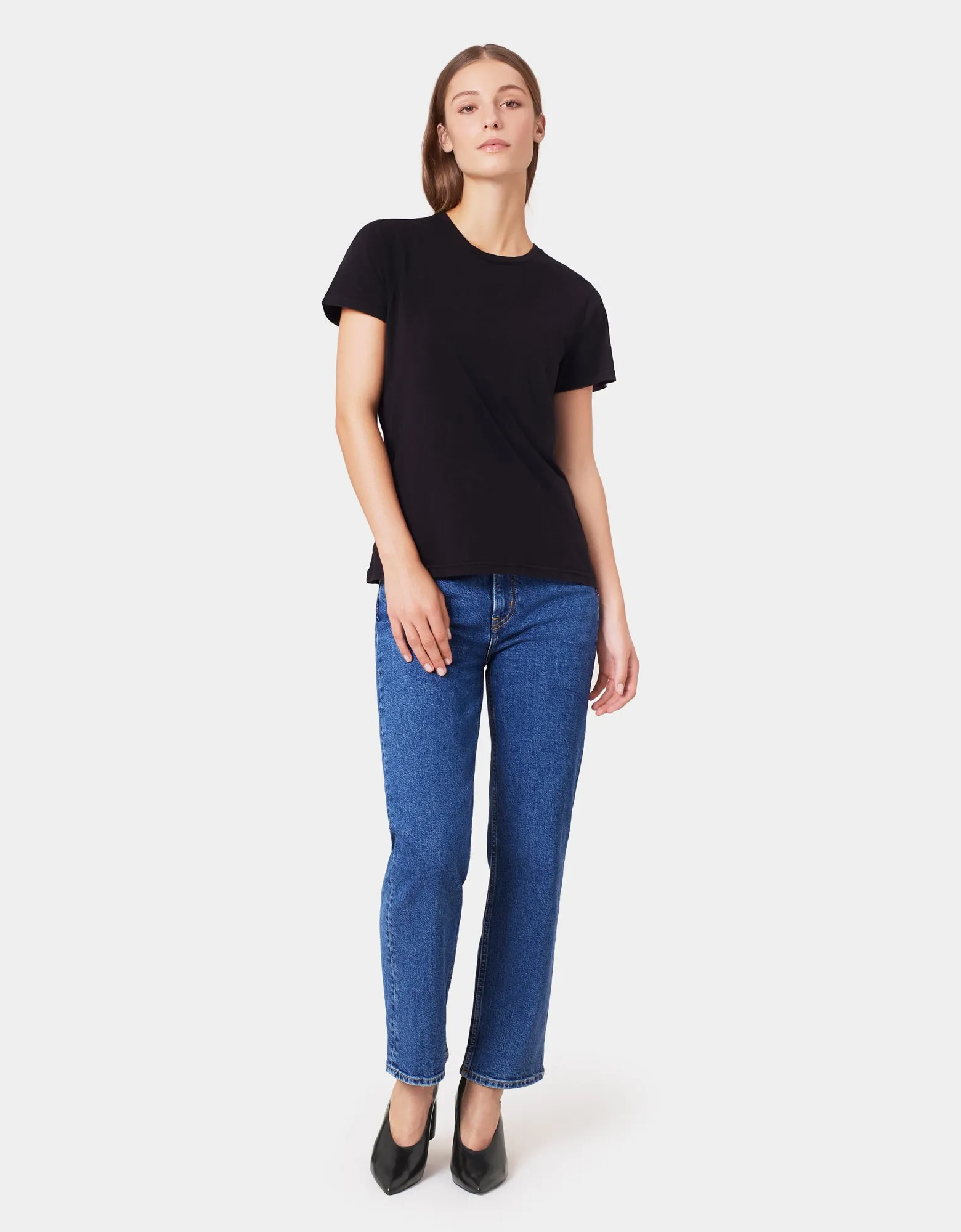 Women Light Organic Tee - Emerald Green