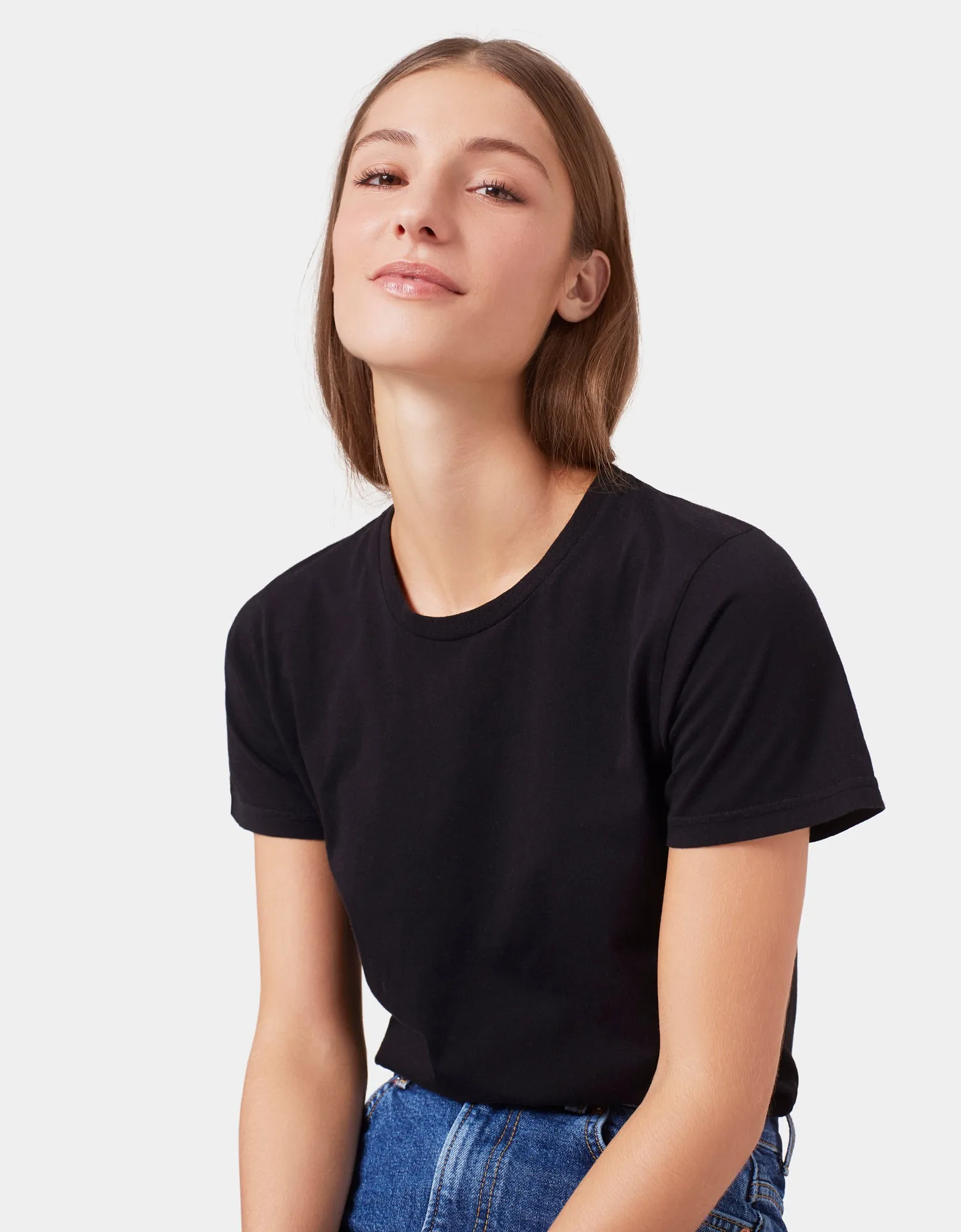 Women Light Organic Tee - Emerald Green
