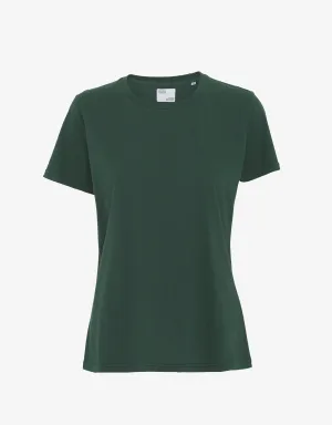 Women Light Organic Tee - Emerald Green