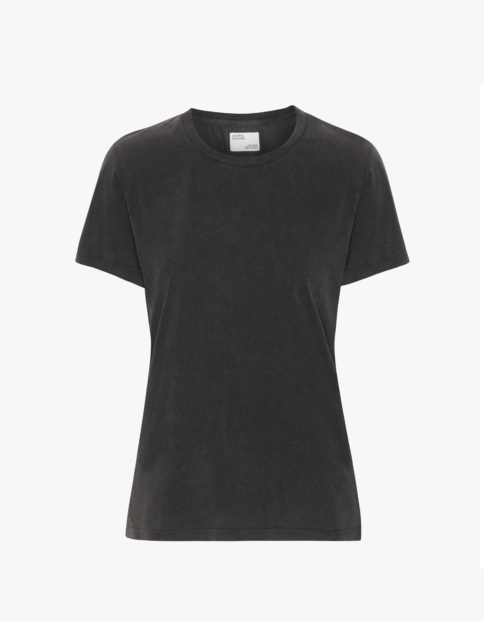 Women Light Organic Tee - Faded Black