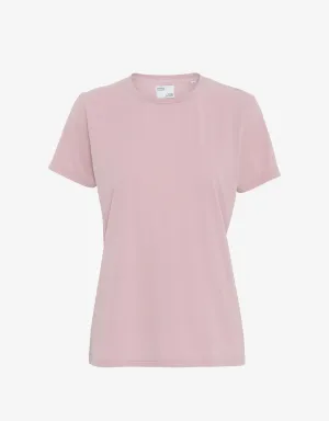 Women Light Organic Tee - Faded Pink