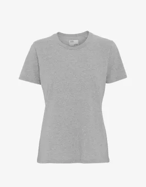 Women Light Organic Tee - Heather Grey