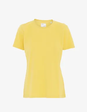 Women Light Organic Tee - Lemon Yellow