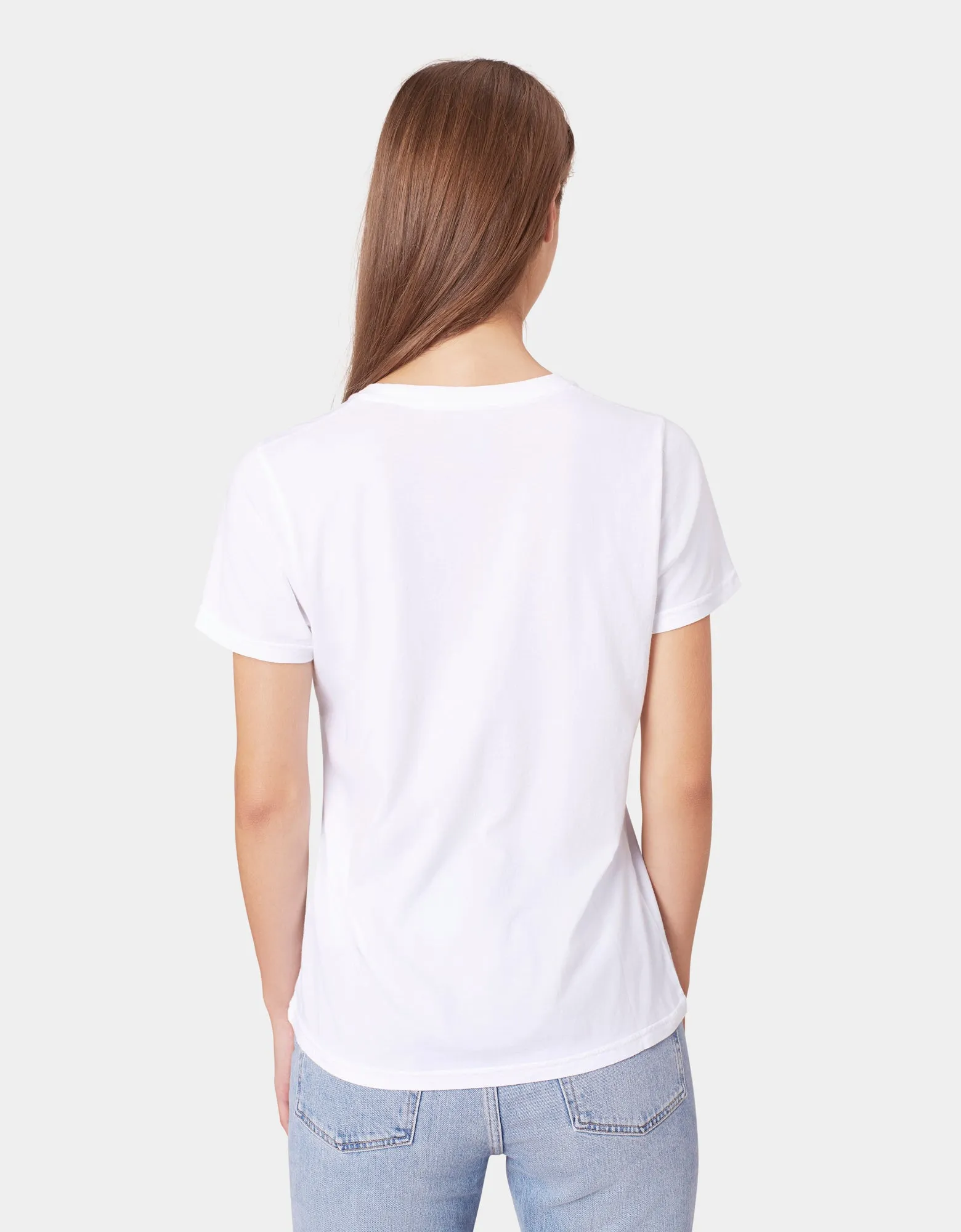 Women Light Organic Tee - Light Aqua