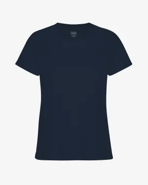 Women Light Organic Tee - Navy Blue