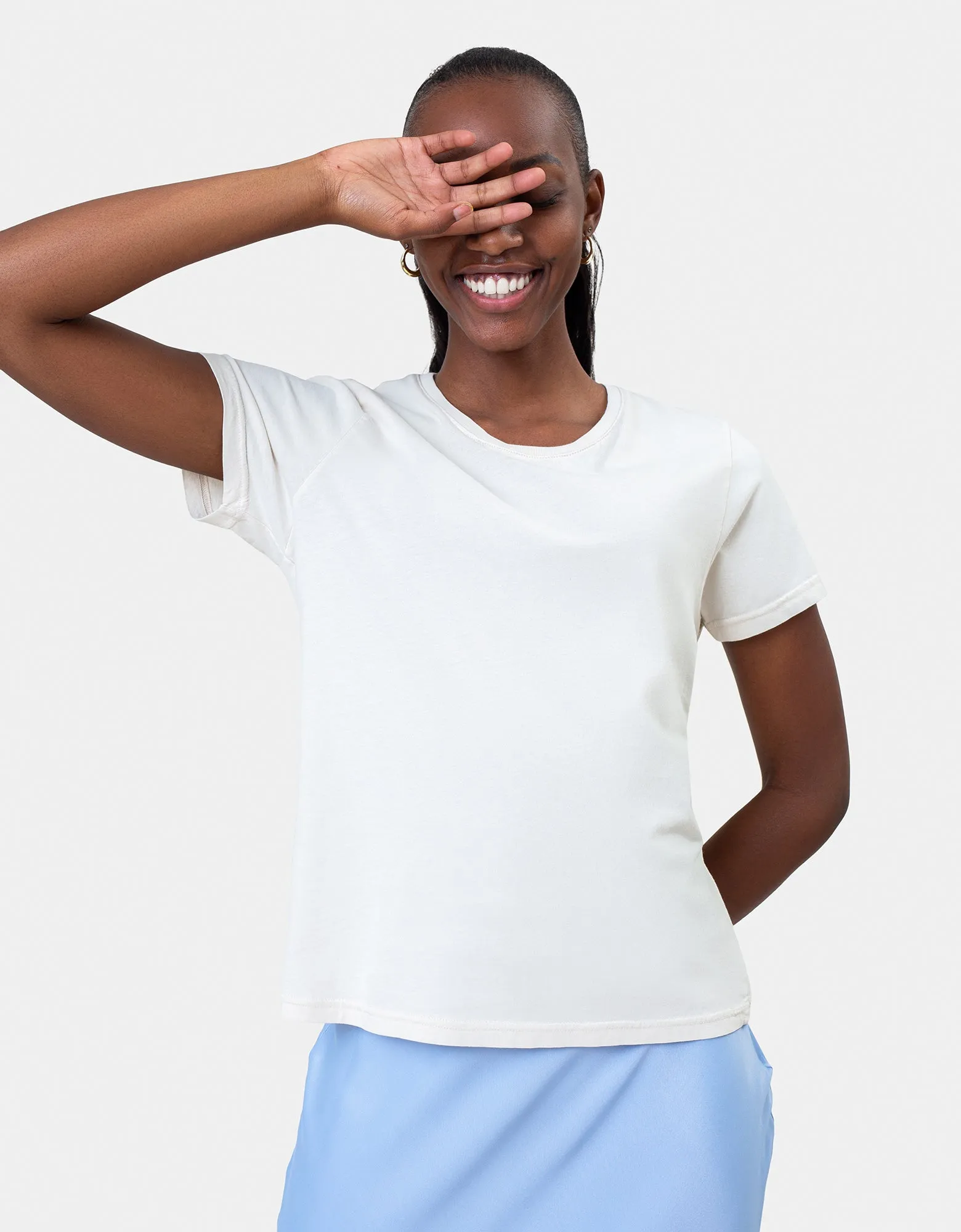 Women Light Organic Tee - Pearly Purple
