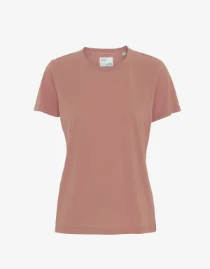 Women Light Organic Tee - Rosewood Mist