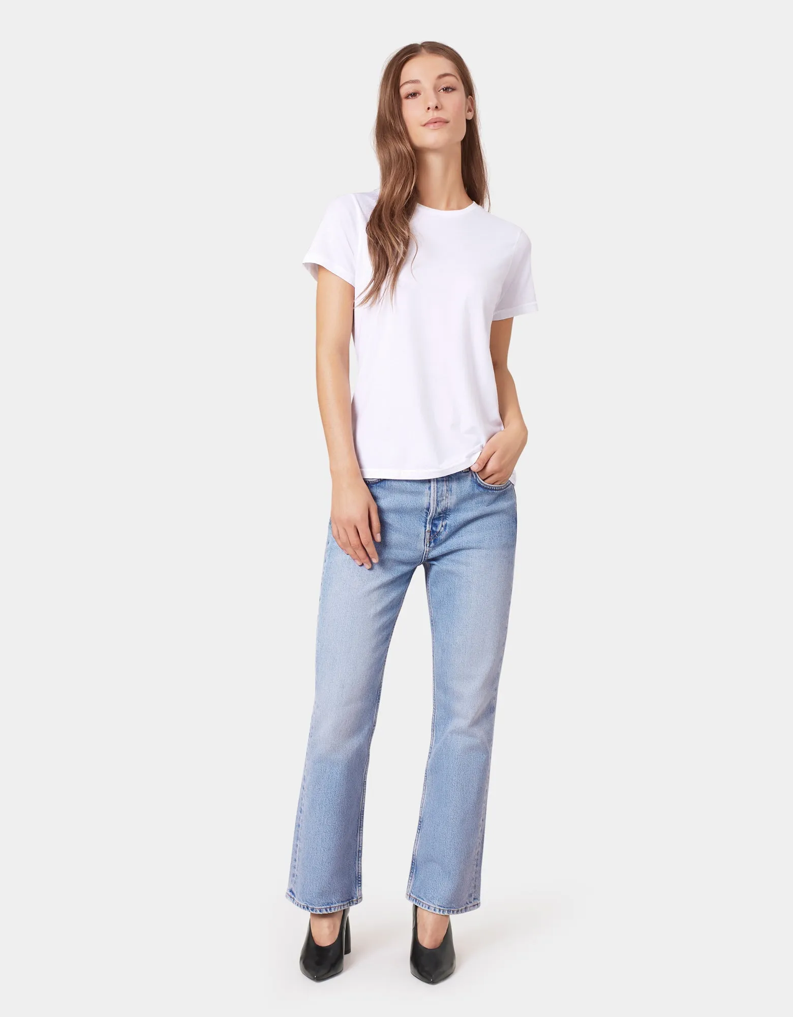 Women Light Organic Tee - Rosewood Mist