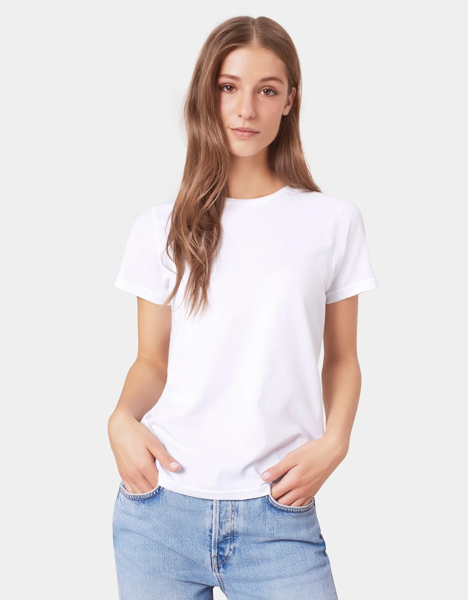 Women Light Organic Tee - Rosewood Mist